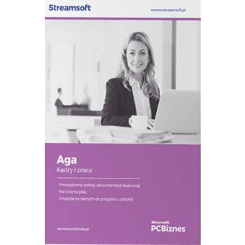Streamsoft PCBIZNES AGA Kadry i płace bez ograniczeń pracowników